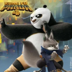 Character Stickers<SmileMakers Kung Fu Panda 4 Stickers
