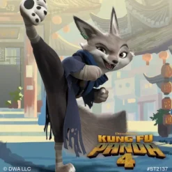 Character Stickers<SmileMakers Kung Fu Panda 4 Stickers