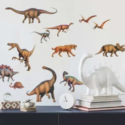 Wall Decals<SmileMakers Lifelike Dinosaurs Wall Decals - Office Décor from