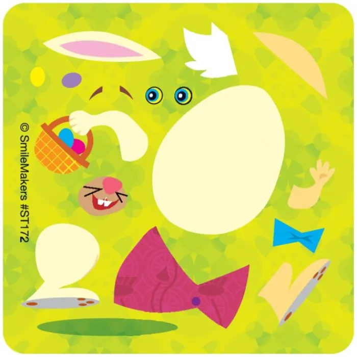 Easter | Other Fun Stickers<SmileMakers Make-Your-Own Easter Bunny Stickers - Make-Your-Own Stickers from