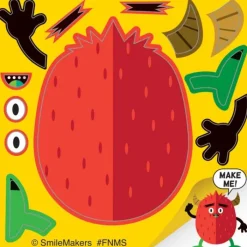 Halloween | Other Fun Stickers<SmileMakers Make-Your-Own Monster Stickers - Make-Your-Own Stickers from