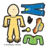Seasons | Thanksgiving<SmileMakers Make-Your-Own Scarecrow Stickers - Make-Your-Own Stickers from