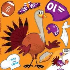 Thanksgiving | Other Fun Stickers<SmileMakers Make-Your-Own Turkey Stickers - Make-Your-Own Stickers from
