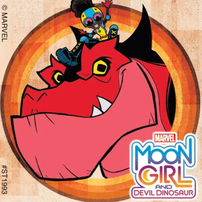 Character Stickers<SmileMakers Marvel Moon Girl & Devil Dinosaur St
