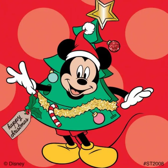 Christmas | Disney Stickers<SmileMakers Mickey & Friends Secret Santa Stickers - Stickers from