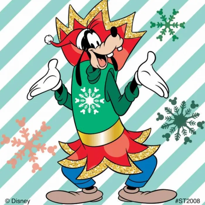 Christmas | Disney Stickers<SmileMakers Mickey & Friends Secret Santa Stickers - Stickers from