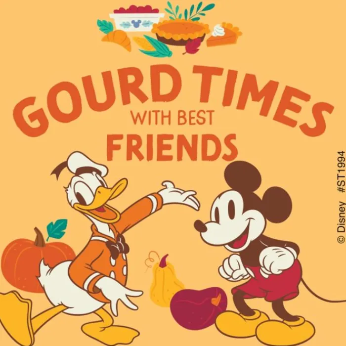 Thanksgiving | Disney Stickers<SmileMakers Mickey & Pals Friendsgiving Stickers - Stickers from