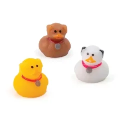 Figurines | Toys<SmileMakers Micro Dog Ducks - Rubber Duck Toys from