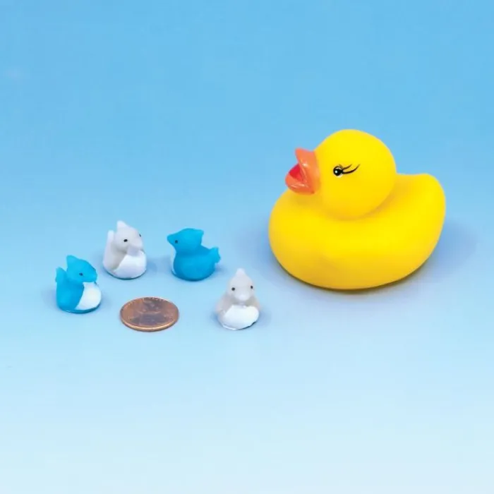 Figurines | Toys<SmileMakers Micro Shark Ducks - Rubber Duck Toys from