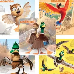 Character Stickers<SmileMakers Migration Stickers