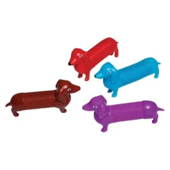 Fidget & Distraction Toys | Fidget & Distraction<SmileMakers Mini Accordion Dogs - Fun Toys from
