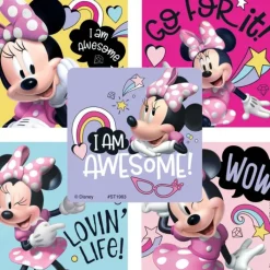 Disney Stickers | Character Stickers<SmileMakers Minnie Mouse Stickers - Stickers from