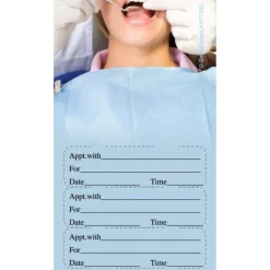 Appointment Cards<SmileMakers Mirror Check Up Three Sticker Appointment Cards - Dental Appointment Cards from