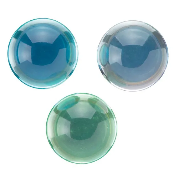 Toy Balls | Toys<SmileMakers 30mm Crystal Two-Tone Bouncing Balls - Toy Balls from