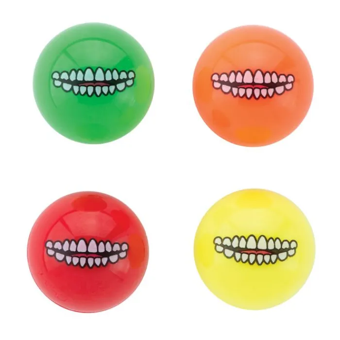 Toy Balls | Dental Themed Prizes<SmileMakers 30mm Super Smile Bouncing Balls - Toy Balls from