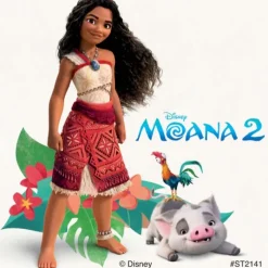 Stickers | Disney Stickers<SmileMakers Moana 2 Stickers - Stickers from