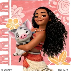 Disney Stickers | Character Stickers<SmileMakers Moana Stickers - Stickers from