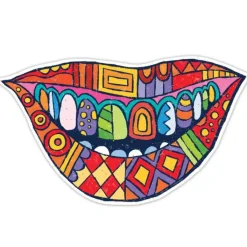 Wall Decals<SmileMakers Modern Art Smile Wall Decal - Office Décor from