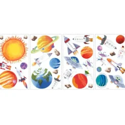 Wall Decals<SmileMakers Outer Space Wall Decals - Office Décor from