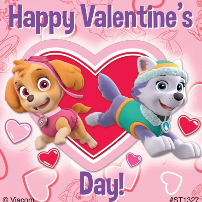 Valentine's Day | Nickelodeon Stickers<SmileMakers PAW Patrol Valentine Stickers - Stickers from