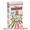 Bandages | Medical Practice Essentials<SmileMakers Peace and Love Bandages in Tin - Bandages from