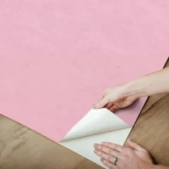 Wall Decals<SmileMakers Pink Aura Ombre Peel & Stick Wallpaper Mural - Office Décor from