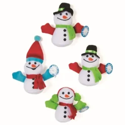 Seasons | Christmas<SmileMakers Plush Mini Bean Bag Snowmen