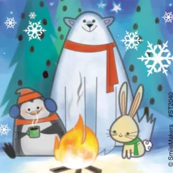 Seasons | Christmas<SmileMakers Polar Pals Stickers - Stickers from