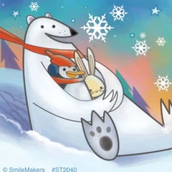 Seasons | Christmas<SmileMakers Polar Pals Stickers - Stickers from