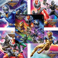 Character Stickers<SmileMakers Power Rangers Cosmic Fury Stickers