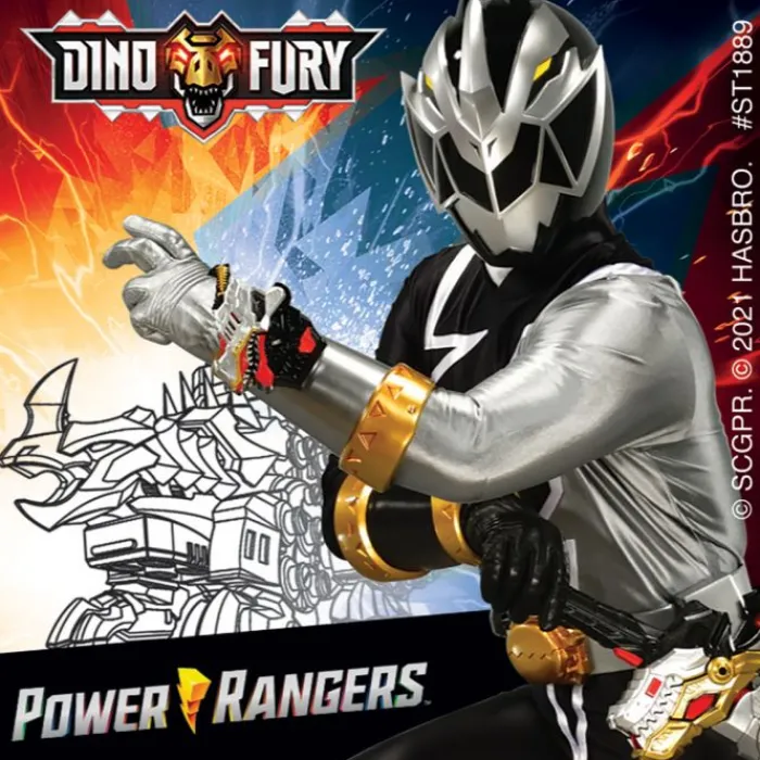 Character Stickers<SmileMakers Power Rangers Dino Fury Stickers - Stickers from