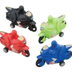 Vehicles | Latex Free Toys<SmileMakers Pullback Motorcycle Racers - Toy Vehicles from