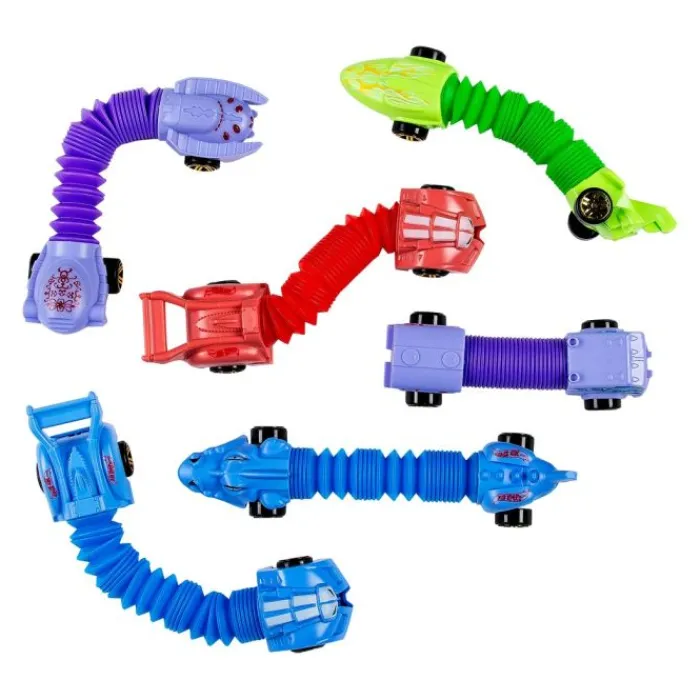 Vehicles | Toys<SmileMakers Pullback Pop Tube Cars - Toy Vehicles from