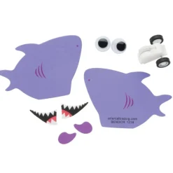 Toys<SmileMakers Pullback Shark Craft Kits - Craft Kits from