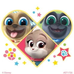 Disney Stickers | Character Stickers<SmileMakers Puppy Dog Pals Born to Roll Stickers - Stickers from