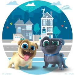 Disney Stickers | Character Stickers<SmileMakers Puppy Dog Pals Born to Roll Stickers - Stickers from
