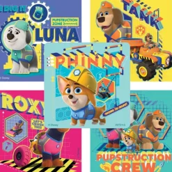 Disney Stickers | Character Stickers<SmileMakers Pupstruction Stickers - Stickers from
