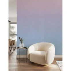 Wall Decals<SmileMakers Purple Aura Ombre Peel & Stick Wallpaper Mural - Office Décor from