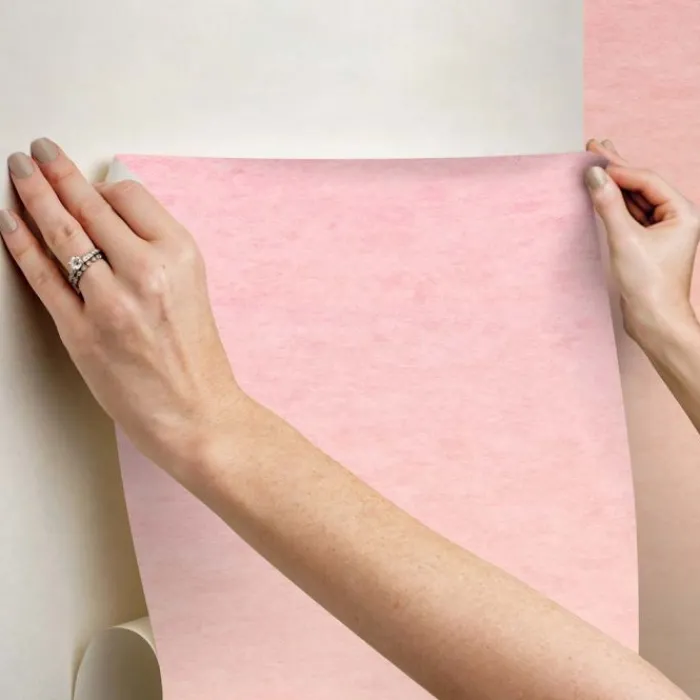 Wall Decals<SmileMakers Rainbow Aura Ombre Peel & Stick Wallpaper Mural - Office Décor from