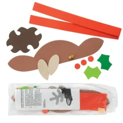 Christmas | Individually Wrapped Toys<SmileMakers Reindeer Antler Headband Craft Kits - Craft Kits from