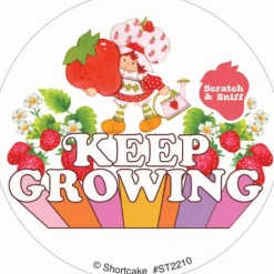 Stickers | Character Stickers<SmileMakers Retro Strawberry Shortcake Scented Stickers - Stickers from