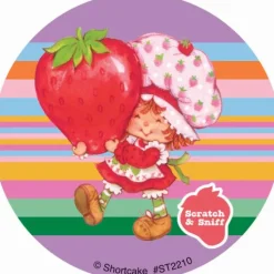 Stickers | Character Stickers<SmileMakers Retro Strawberry Shortcake Scented Stickers - Stickers from