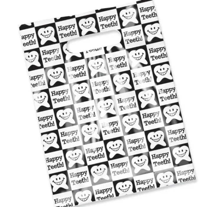 Take Home Bags | Take Home Bags<SmileMakers Scatter Happy Tooth Checkup Bags - Take Home Bags from