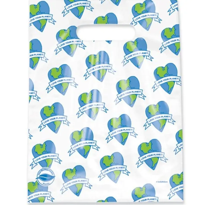 Take Home Bags | Take Home Bags<SmileMakers Scatter Oxobiodegradable Love Planet Bags - Take Home Bags from