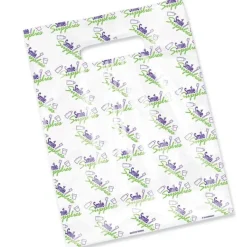 Take Home Bags | Take Home Bags<SmileMakers Scatter Smile Supply Cursive Bags - Scatter Dental Bags from