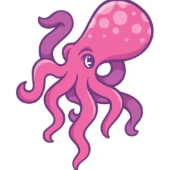 Wall Decals<SmileMakers Sea Life Pals Octopus Wall Decal - Office Decor from
