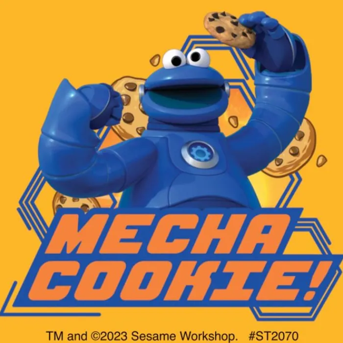Character Stickers<SmileMakers Sesame Street Mecha Builders Stickers - Stickers from