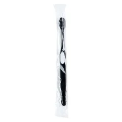 Toothbrushes | Dental Practice Essentials<SmileMakers SmileCare™ Adult Black & White Toothbrushes - Toothbrushes from
