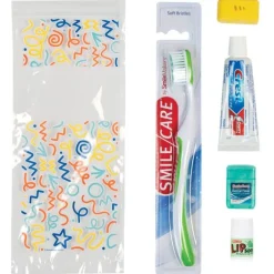 Dental Kits | Dental Practice Essentials<SmileMakers SmileCare™ Adult Celebration Preference Zippered Bag Dental Kits - Dental Kits From