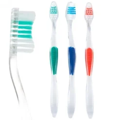 Toothbrushes | Dental Practice Essentials<SmileCare ™ Adult Clear Grip Toothbrushes - Toothbrushes from SmileMakers